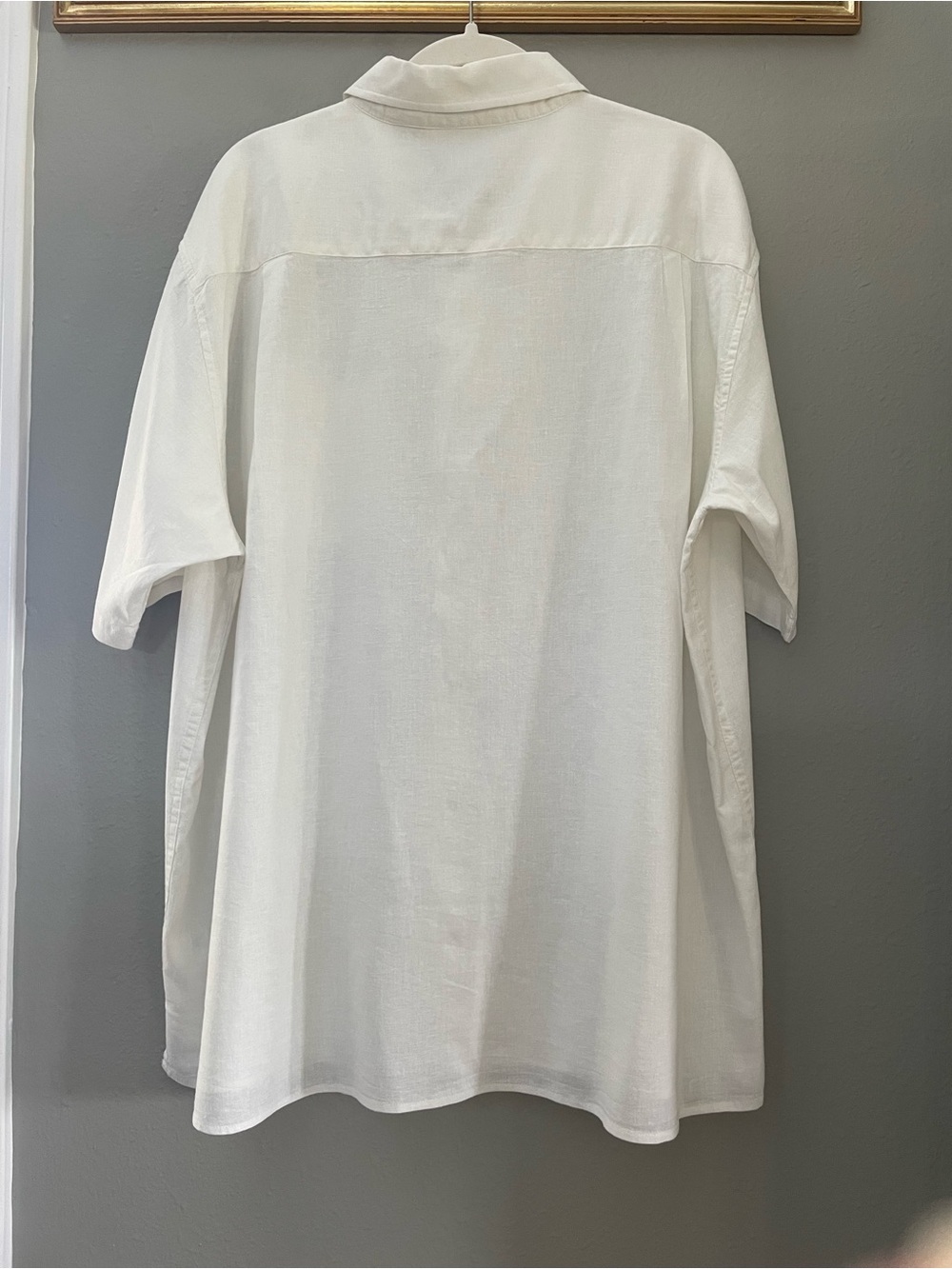 Orvis Ivory Short-Sleeve Button-Down Camp Shirt - Picture 3 of 7